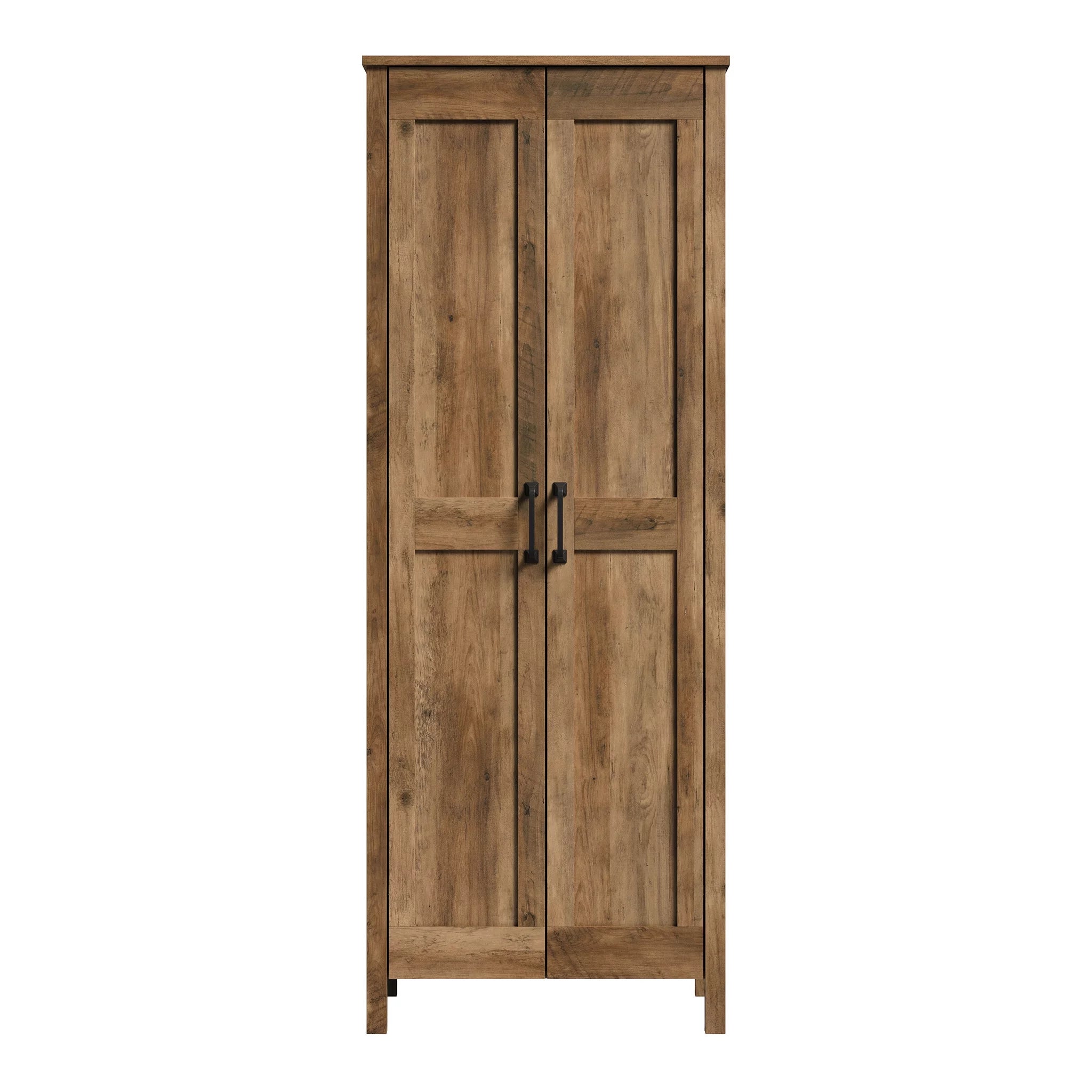 Rural Pine Finish Two-Door Storage Cabinet W665