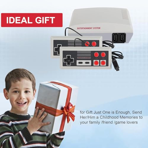 TV Retro Game Console with 2 Wired Controllers U861380