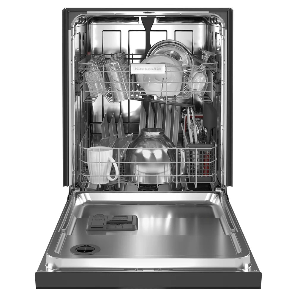 47 dBA Two Rack Dishwasher with PrintShield Stainless Q26792