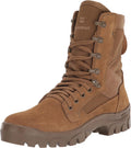 Men's Suede Leather Tactical Hiking Boots, Coyote, 13 A918