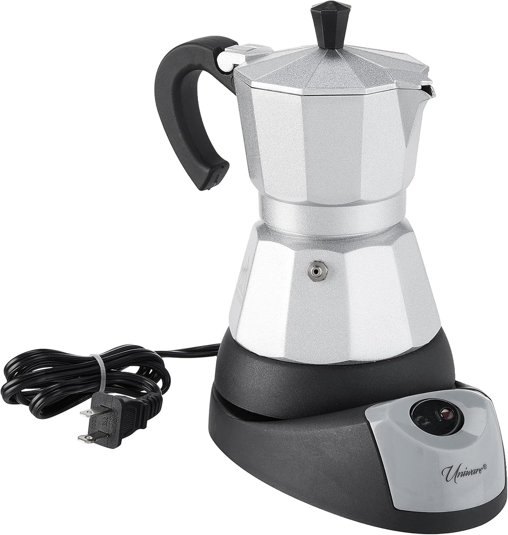 3 Cup Electric Espresso Coffee Maker O743287