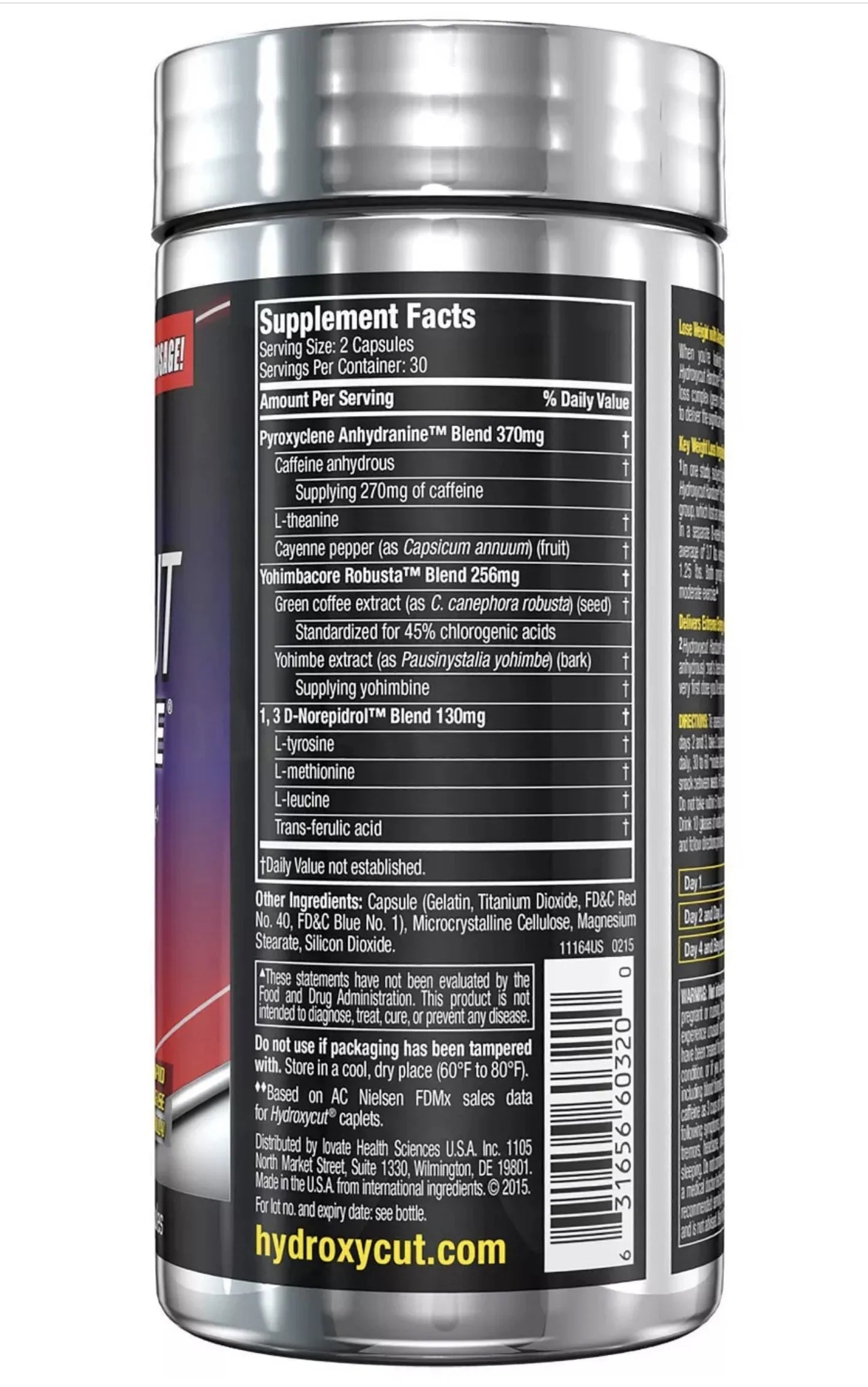 60 Count Weight Loss Supplement B4339