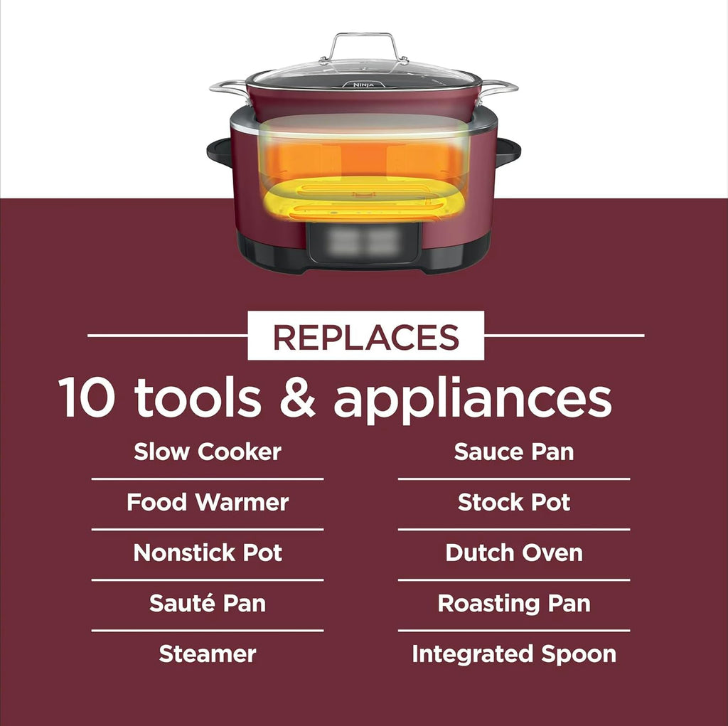 Cherry Red 8.5qt Multi-Cooker J854645