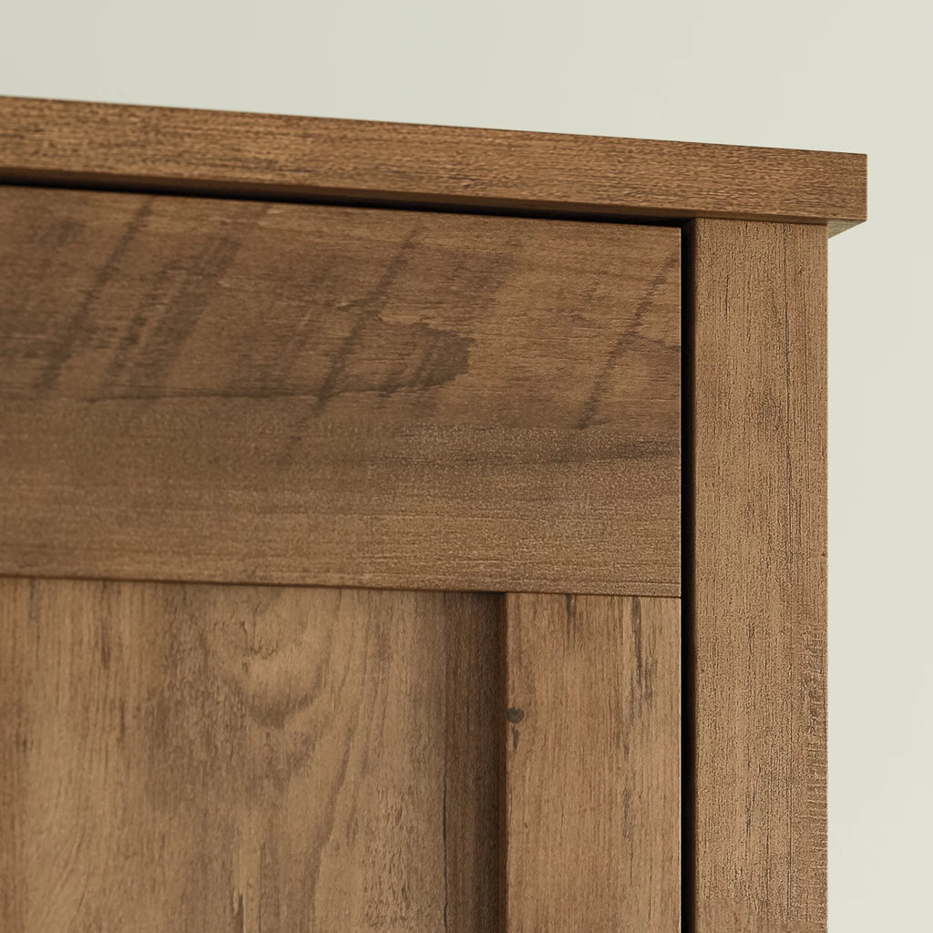 Rural Pine Finish Two-Door Storage Cabinet W665