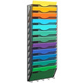 Black 10-Tier Wall File Organizer I452