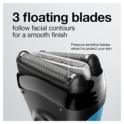 Blue/Black Electric Foil Shaver W549881