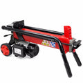 Electric 7-Ton Log Splitter 1500W Hydraulic Firewood Cutter with Wheel Q286343