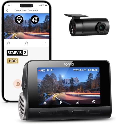 4K Dash Cam with Starvis 2 HDR Night Vision C897752