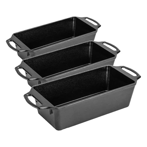 10 Inch Pre-Seasoned Cast Iron Loaf Pan R3853
