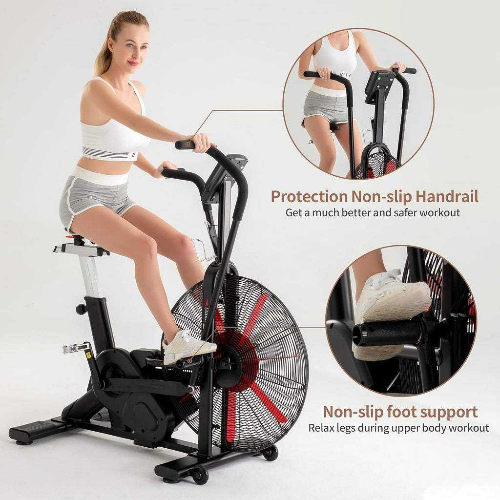 Indoor Cycling Stationary Bicycle with Air Resistance Y644