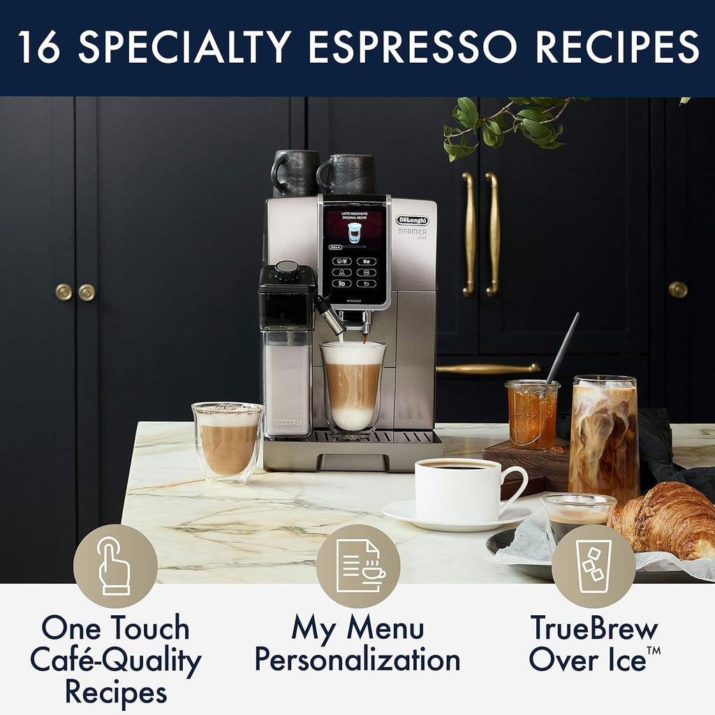 Titanium Fully Automatic Espresso Machine B693240