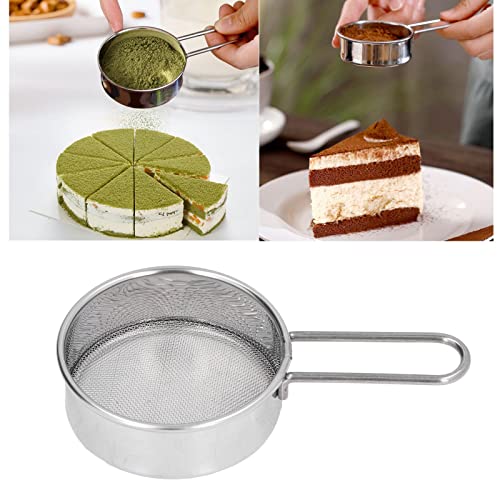 Stainless Steel Flour Sifter with Handle Fine Mesh G386