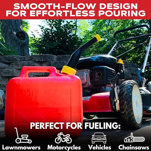 Rigid Spout Replacement and Vent Kit for Water Jugs and Gas Cans O278