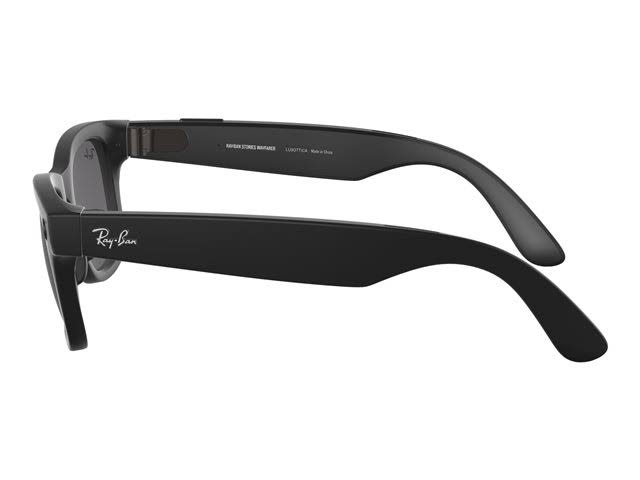 Matte Black Dark Grey Smart Glasses N440