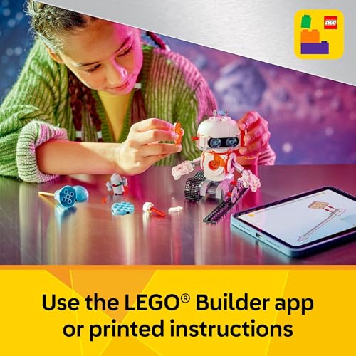 LEGO Creator 3 in 1 Space Robot Toy Building Kit, Ages 8+ K84597