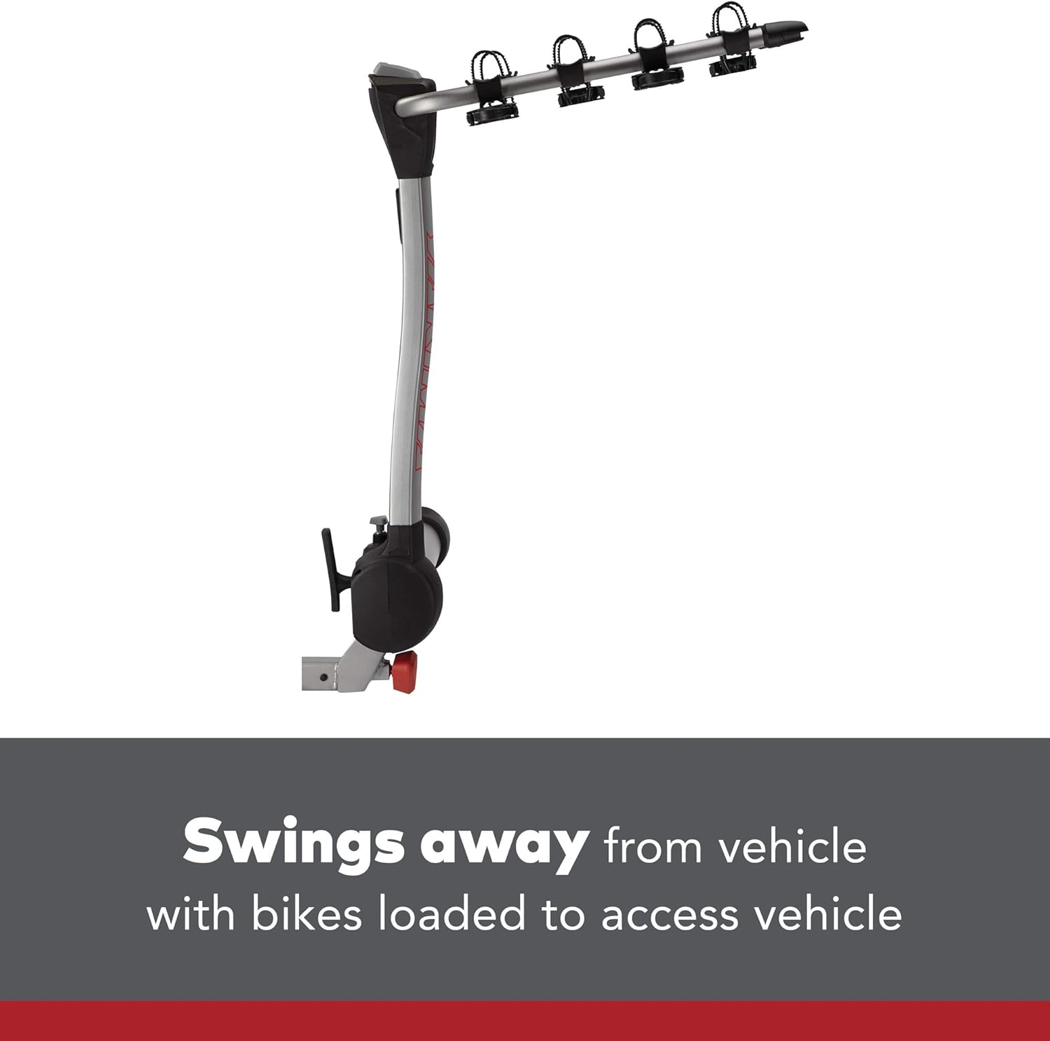 Swing Hitch Bike Rack, 4 Bike Capacity H476922