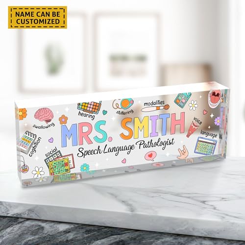Acrylic Desk Name Plate N54013