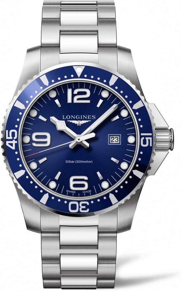 Blue Dial Stainless Steel Men's Watch A761