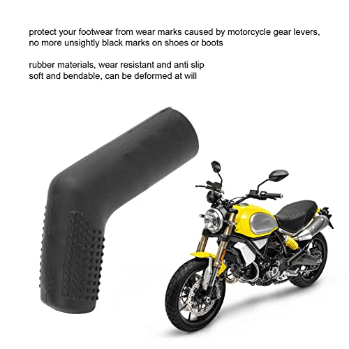 4PCS Motorcycle Gear Shift Lever Shoe Protector Rubber Anti Slip E207349
