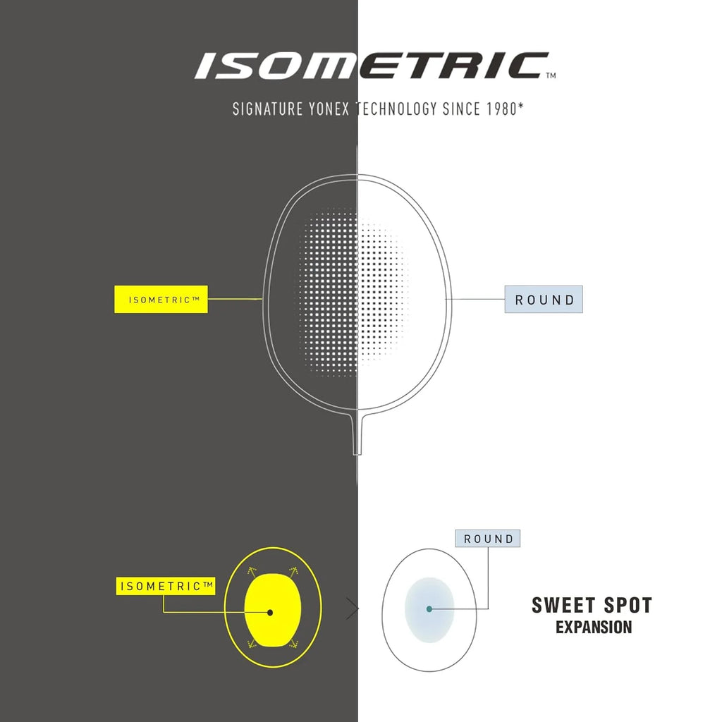 Pearl White Badminton Racquet 4U Y3977
