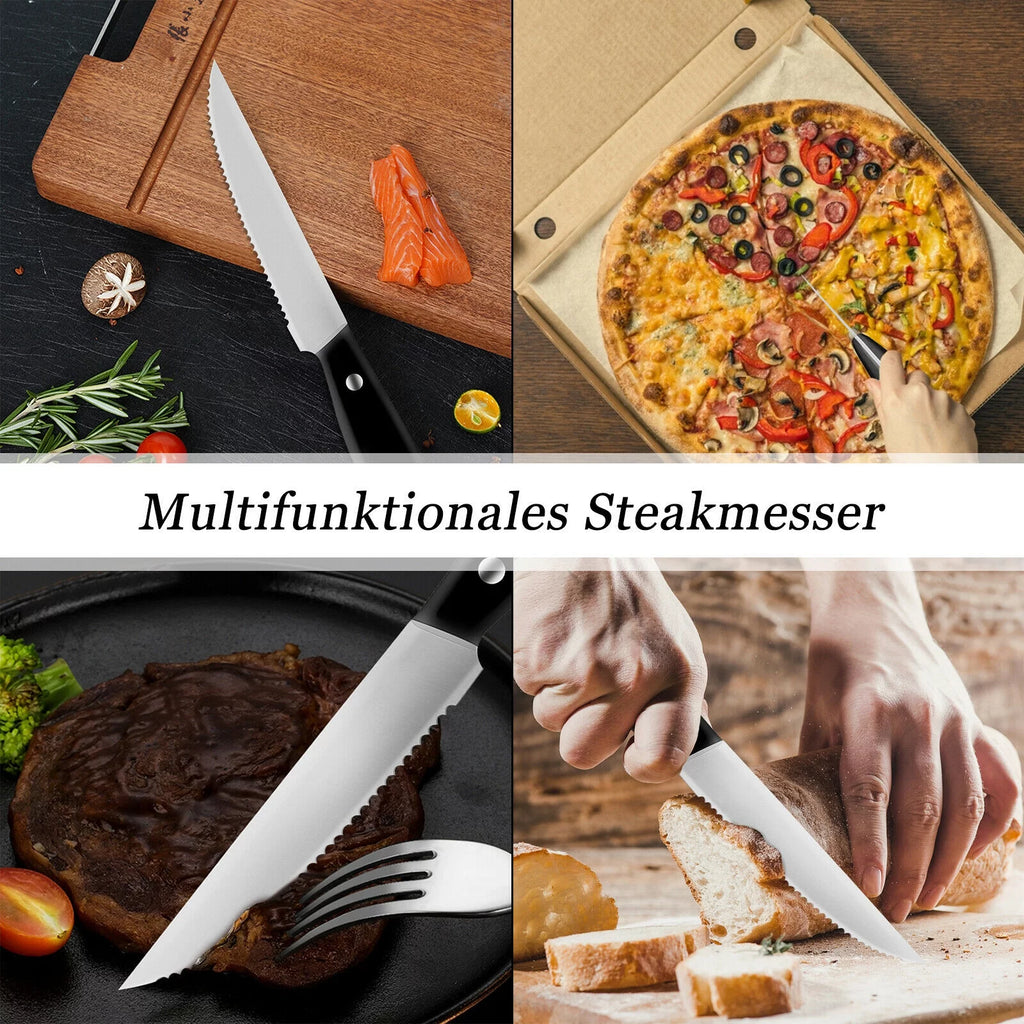 Black Steak Knife Set N6351