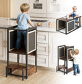 4 in 1 Adjustable Height Wooden Toddler Kitchen Stool E426117