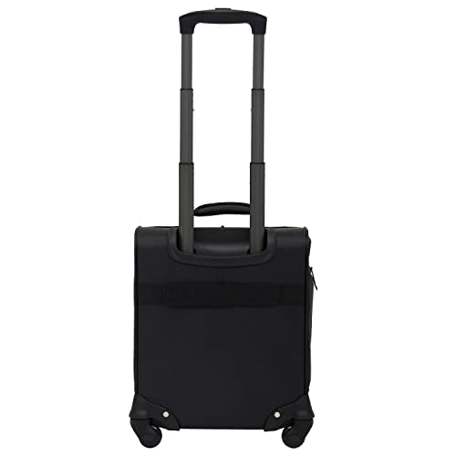 Black 15" Carry-On Luggage J482