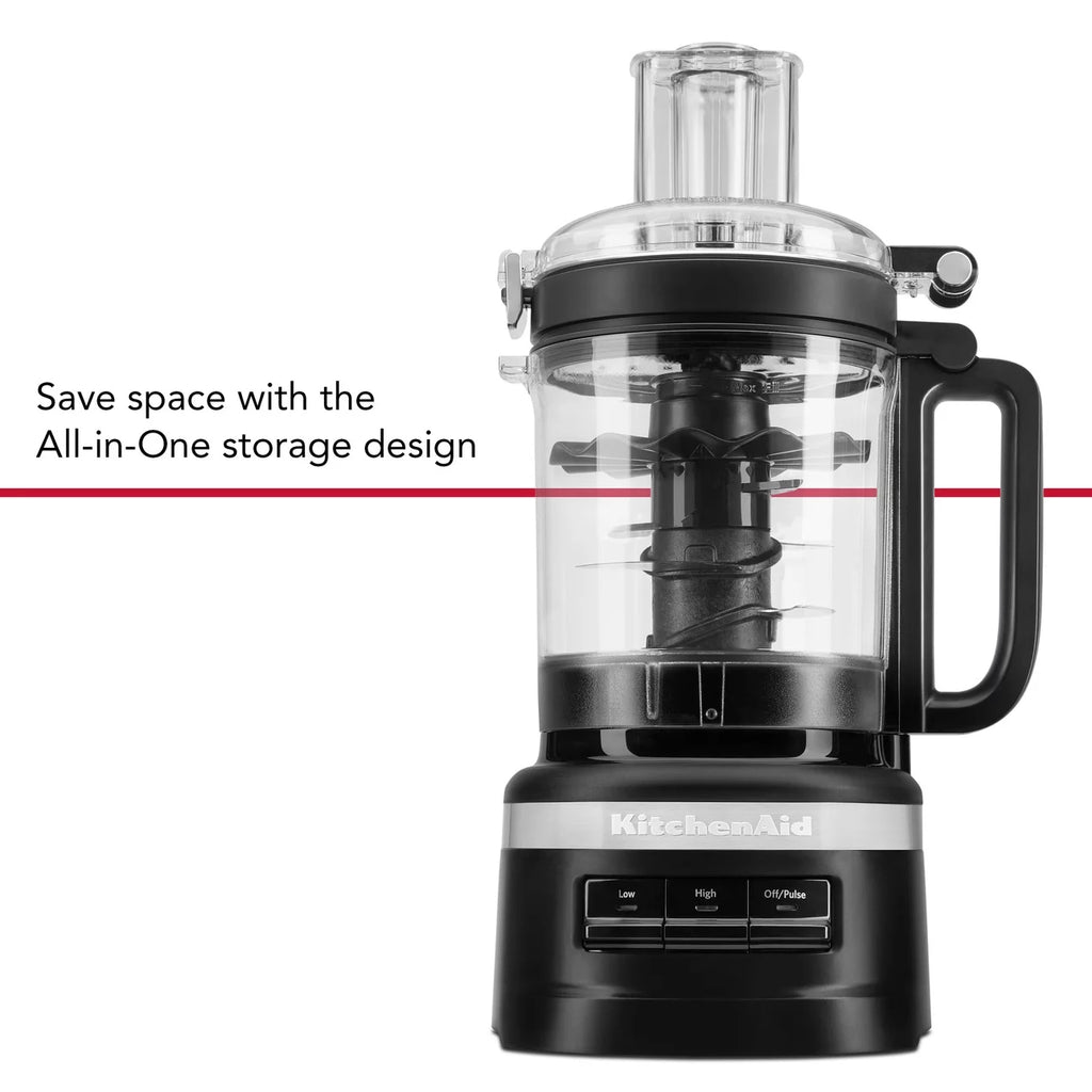 Black Matte 9 Cup Food Processor Z150479