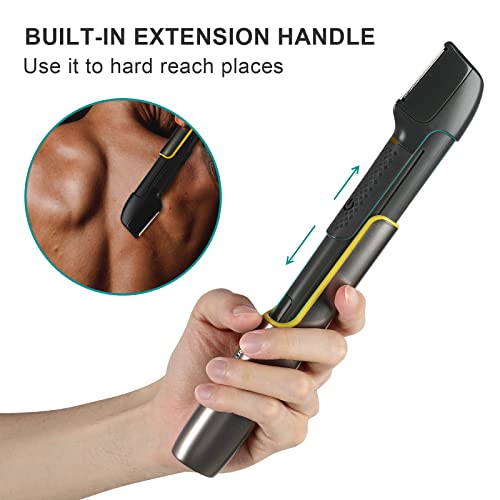 Rechargeable Body Hair Trimmer with Guard Comb H511