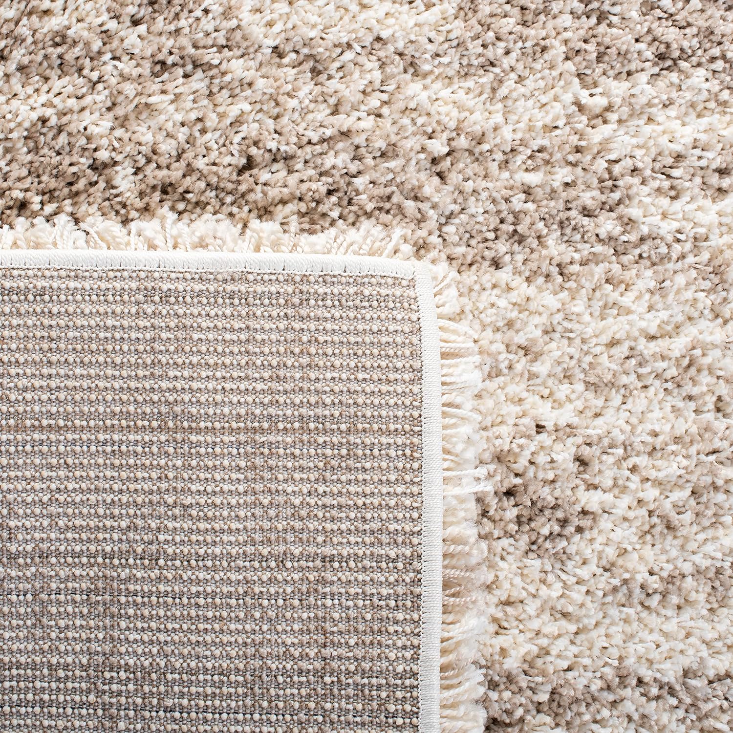 Ivory & Beige 5'3" x 7'6" Area Rug Y35235