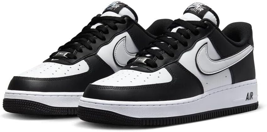 Black/White-Black Men's Shoes Size 7.5 F71670
