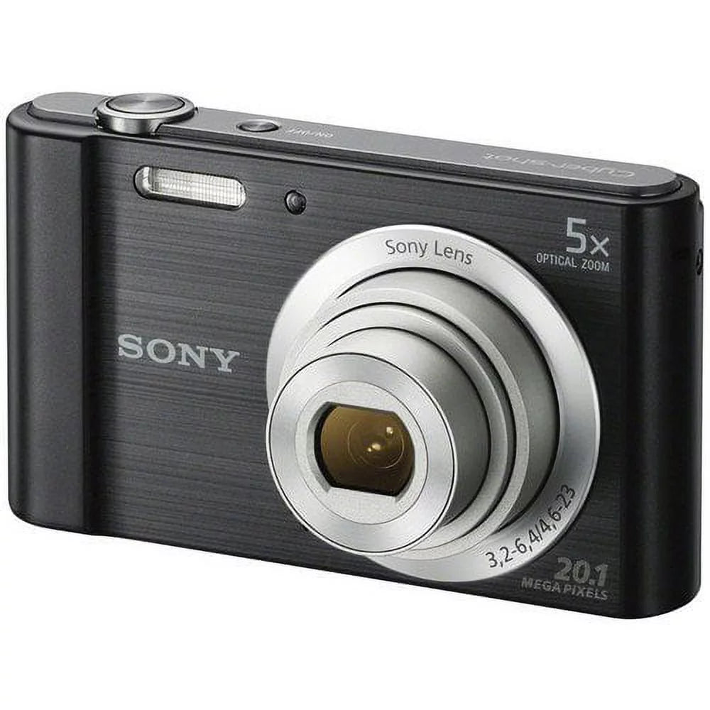 Black Digital Camera with 64GB Accessory Bundle H35907