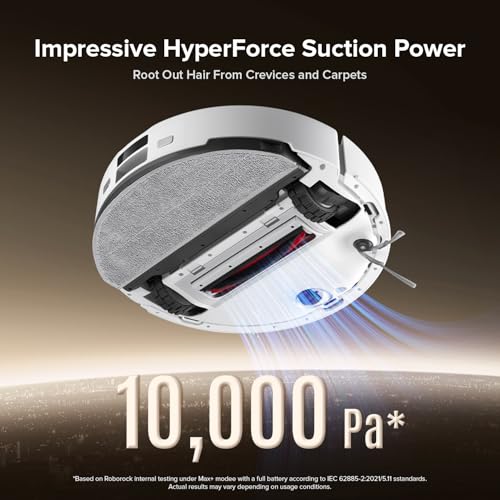 Robot Vacuum and Mop Cleaner with DuoRoller Brush U860594