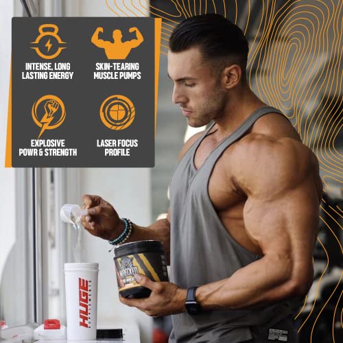 40 Servings Pre-Workout with L-Citrulline, Beta-Alanine J18908