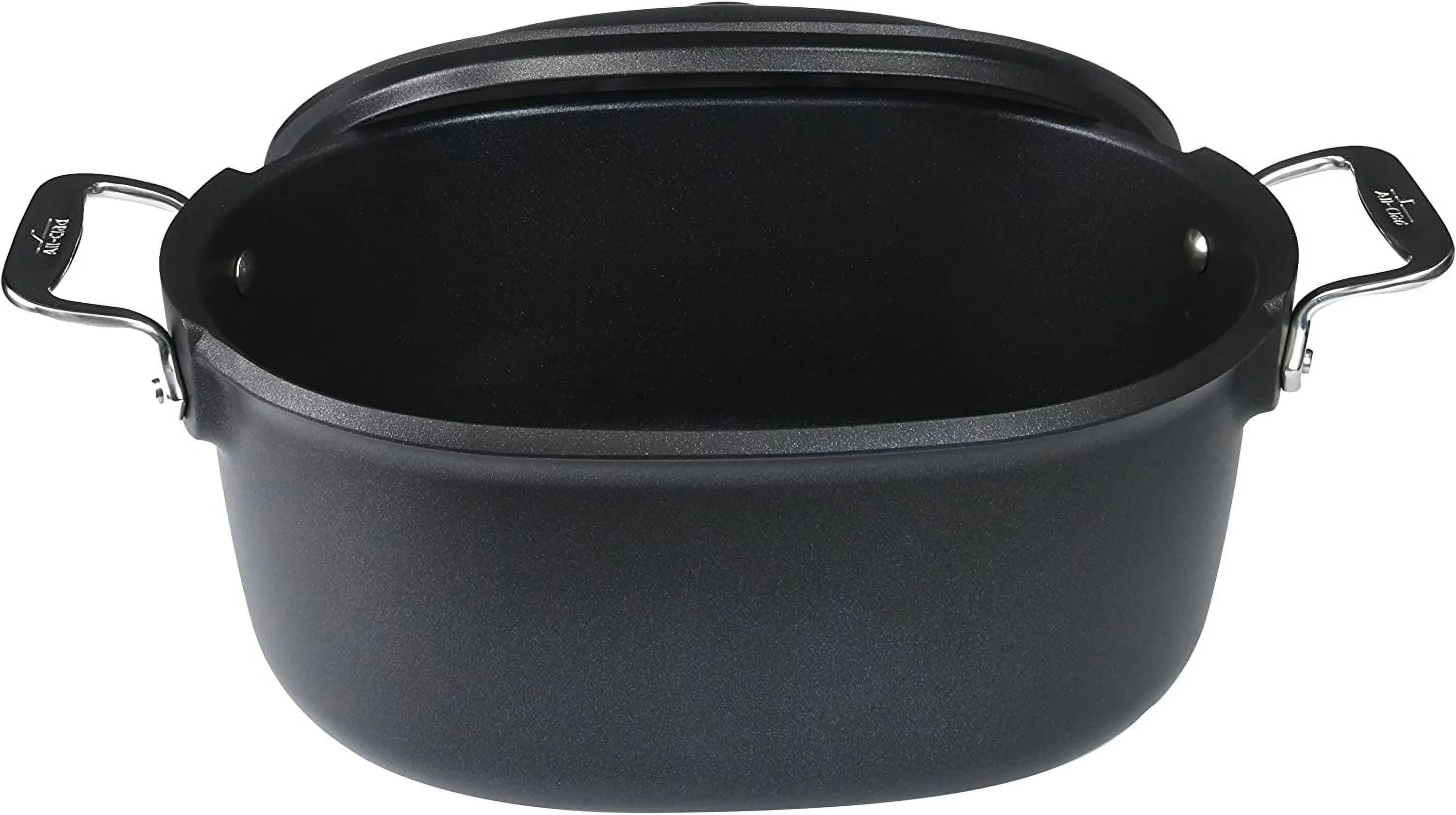 Black 6 qt. Nonstick Dutch Oven A77574