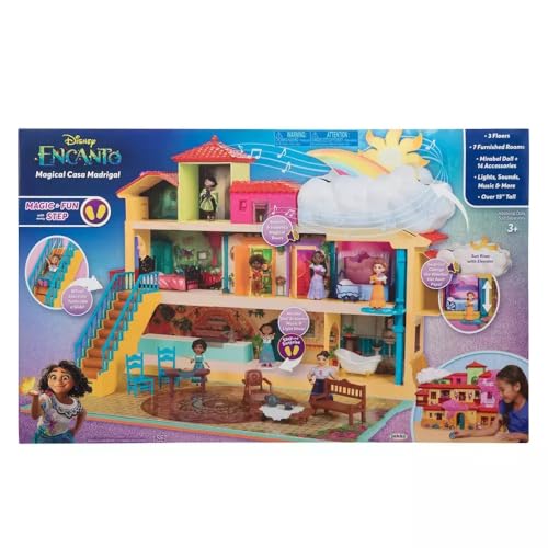 Magical Madrigal House Playset with Mirabel Doll & 14 Accessories A323