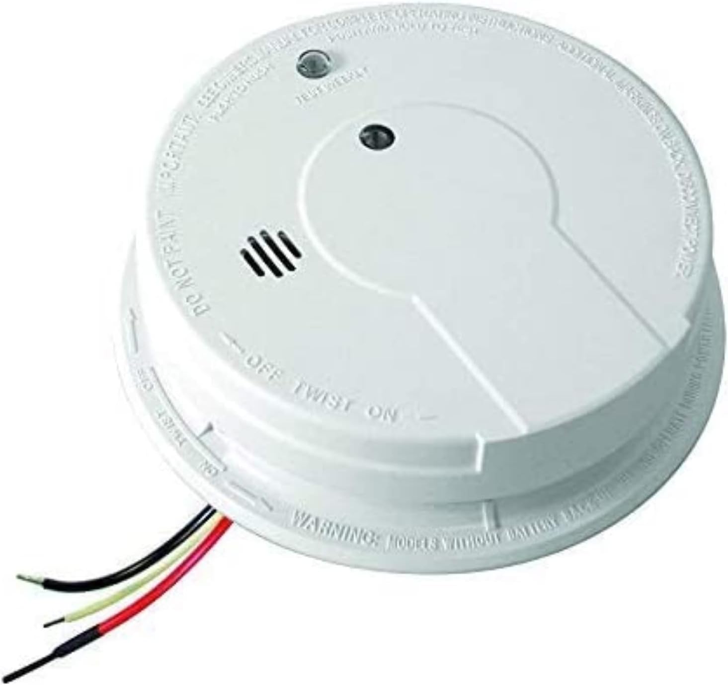 2-Pack Smoke Detectors with Battery Backup A2492