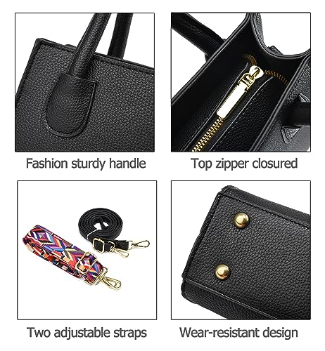 Small Tote Purse Top Zip Satchel Shoulder Bag J696221
