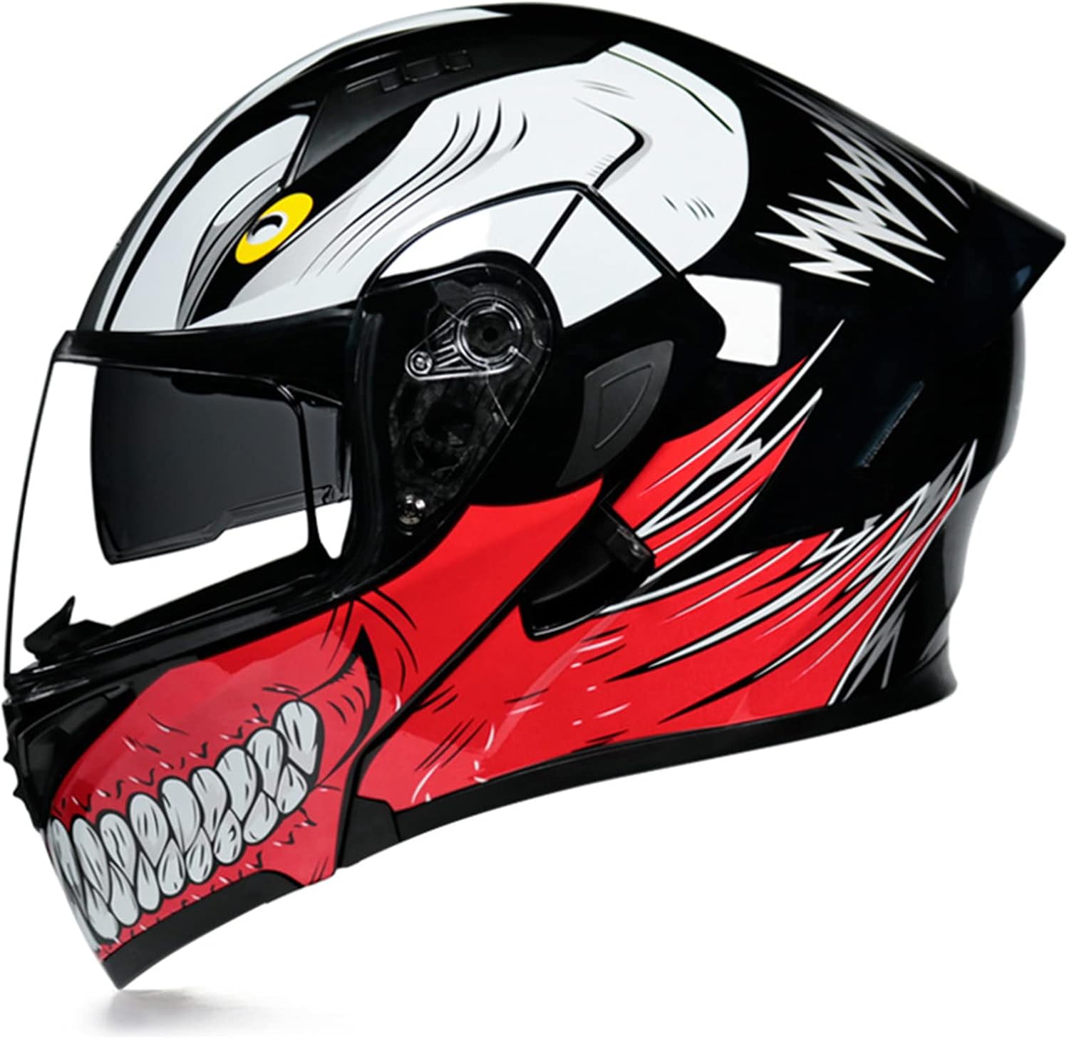 Full Face Flip Up Modular Dual Visor Motorcycle Helmet M6128