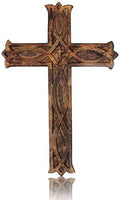 18 x 12 Inches Wooden Crucifix Cross Wall Hanging X755995