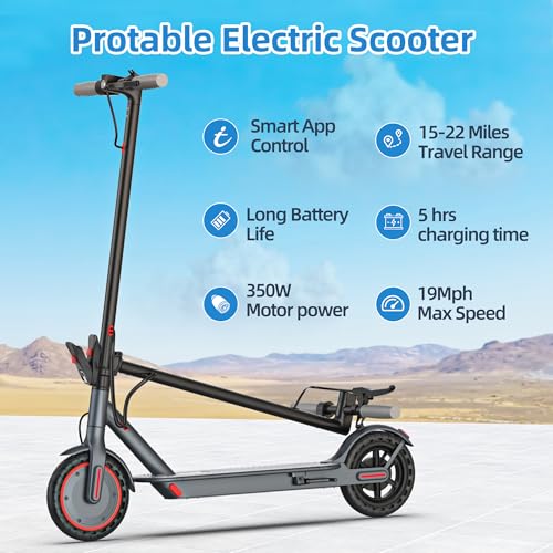 350W Electric Folding Scooter with 8.5" Solid Tires P779757