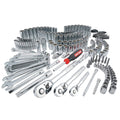 1/4, 3/8 and 1/2 in. Drive Metric and SAE 6 and 12 Point Mechanic's Tool Set 308 pc. E279