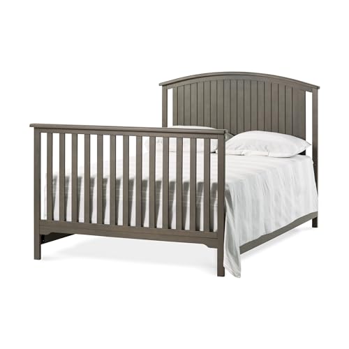 2-Piece Crib and Changing Table Nursery Set (Dapper Gray) M987