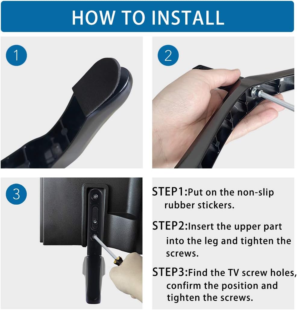TV Stand with Mounting Holes Distance 2.16in/5.5cm A17423