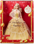 Black Hair Golden Gown Collectible Doll with Doll Stand & Certificate of Authenticity H91033