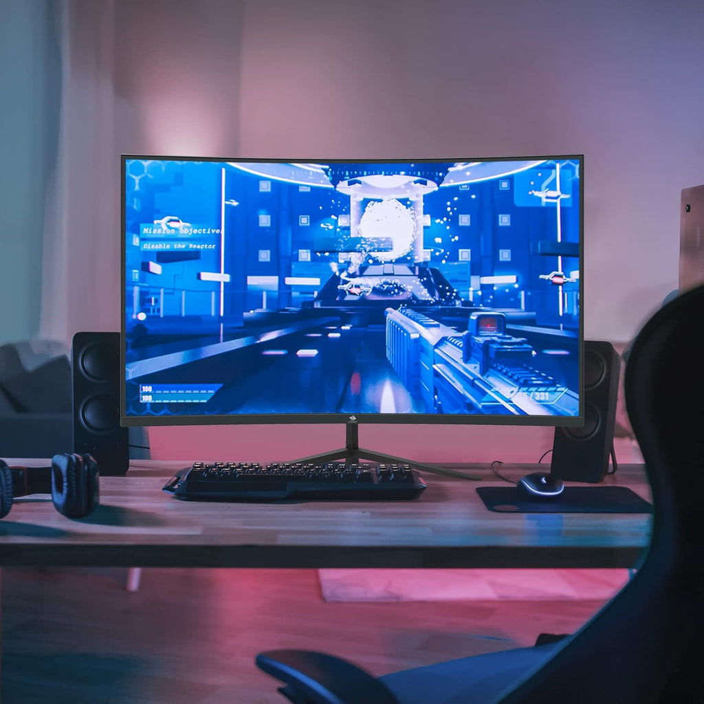24-inch and 32-inch 2 Pack Curved Gaming Monitor Bundle F571312