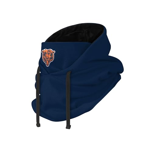 NFL Team Logo Drawstring Winter Cap Hooded Gaiter Balaclava Face Cover J92655