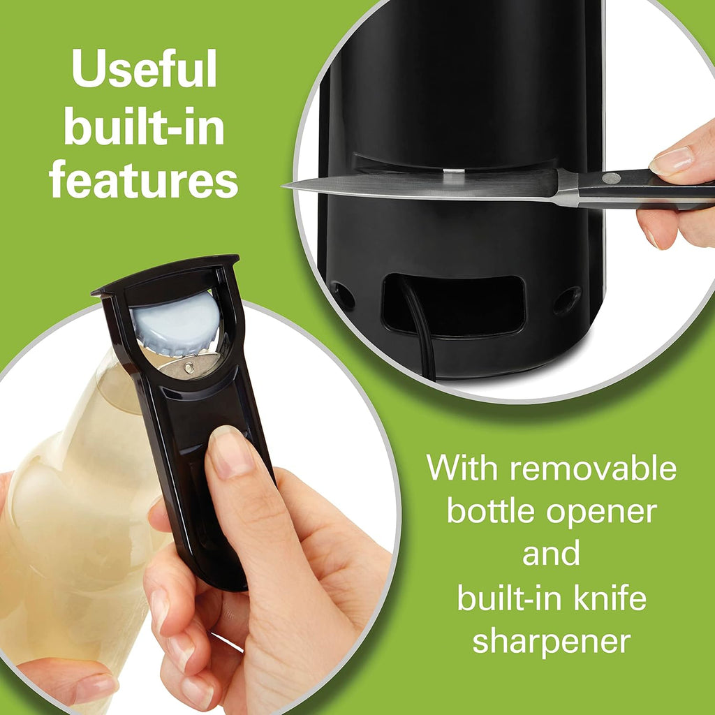 Black Electric Can Opener Z238
