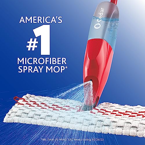 Red Spray Mop with 3 Extra Refills O312