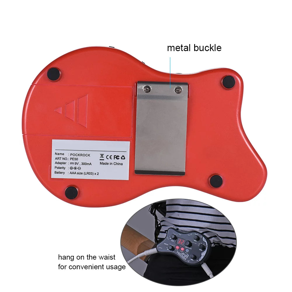 Portable Guitar Multi-effects Processor with Power Adapter Q946198